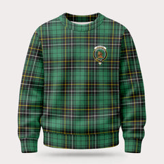 McAlpine Ancient Tartan Crest Sweater