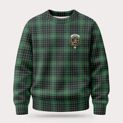 McAulay Hunting Ancient Tartan Crest Sweater