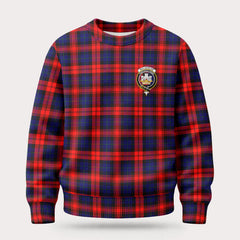 McLachlan Modern Tartan Crest Sweater