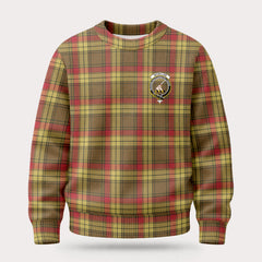 McMillan Old Weathered Tartan Crest Sweater