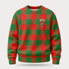 Moncrief Tartan Crest Sweater