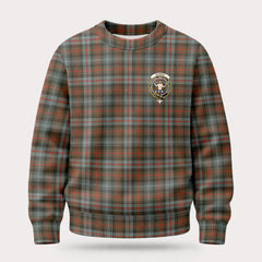 Murray of Atholl Weathered Tartan Crest Sweater