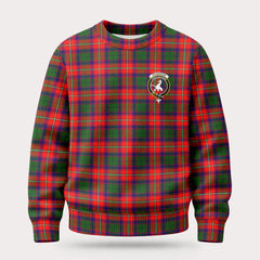 Roxburgh District Tartan Crest Sweater