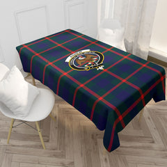 Agnew Modern Tartan Crest Tablecloth