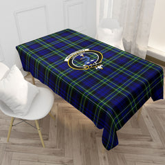 Arbuthnot Modern Tartan Crest Tablecloth