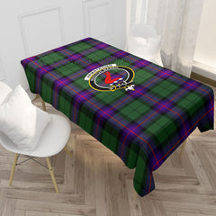 Armstrong Modern Tartan Crest Tablecloth