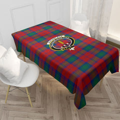 Auchinleck Tartan Crest Tablecloth
