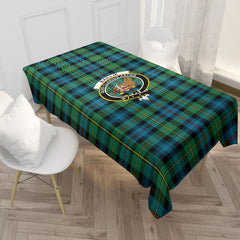 Baillie Ancient Tartan Crest Tablecloth