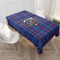 Elliot Modern Tartan Crest Tablecloth