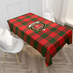 Erskine Modern Tartan Crest Tablecloth