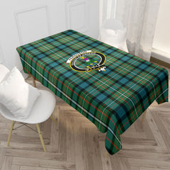 Ferguson Ancient Tartan Crest Tablecloth