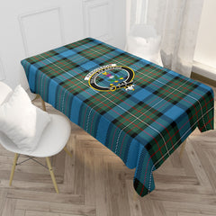 Fergusson Ancient Tartan Crest Tablecloth