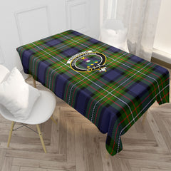 Fergusson Modern Tartan Crest Tablecloth