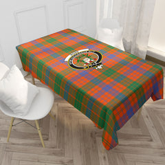 Ross Ancient Tartan Crest Tablecloth