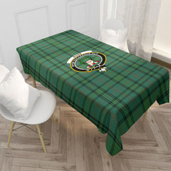Ross Hunting Ancient Tartan Crest Tablecloth