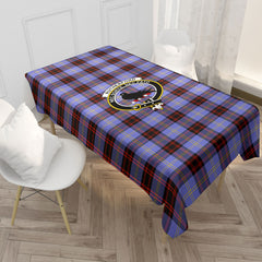 Rutherford Tartan Crest Tablecloth