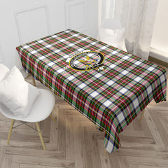 Stewart Dress Modern Tartan Crest Tablecloth