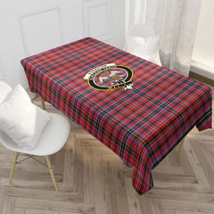 Straiton Tartan Crest Tablecloth
