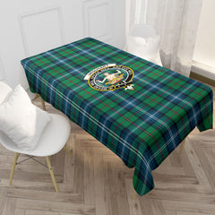Urquhart Ancient Tartan Crest Tablecloth