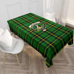 Wallace Hunting Modern Tartan Crest Tablecloth