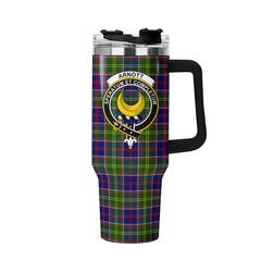 Arnott Tartan Crest 40 oz Insulated Tumbler with Handle