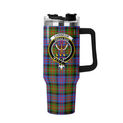 Carnegie Ancient Tartan Crest 40 oz Insulated Tumbler with Handle
