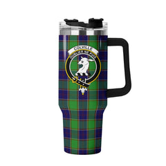 Colville Tartan Crest 40 oz Insulated Tumbler with Handle