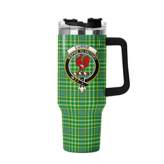Currie Tartan Crest 40 oz Insulated Tumbler with Handle