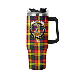 Dewar Tartan Crest 40 oz Insulated Tumbler with Handle