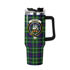 Duncan Modern Tartan Crest 40 oz Insulated Tumbler with Handle