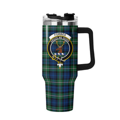 Forbes Ancient Tartan Crest 40 oz Insulated Tumbler with Handle