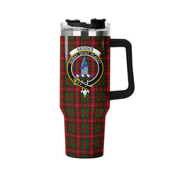 Geddes Tartan Crest 40 oz Insulated Tumbler with Handle