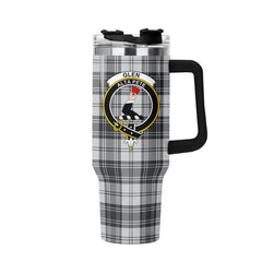 Glen Tartan Crest 40 oz Insulated Tumbler with Handle