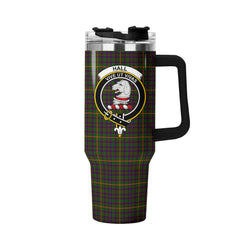 Hall Tartan Crest 40 oz Insulated Tumbler with Handle