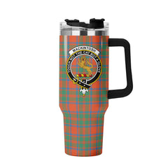 MacKintosh Ancient Tartan Crest 40 oz Insulated Tumbler with Handle
