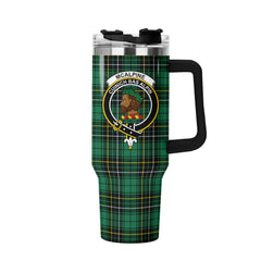 McAlpine Ancient Tartan Crest 40 oz Insulated Tumbler with Handle