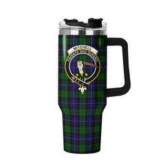 Mitchell Tartan Crest 40 oz Insulated Tumbler with Handle