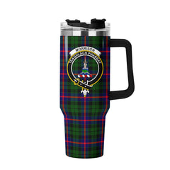 Morrison Modern Tartan Crest 40 oz Insulated Tumbler with Handle