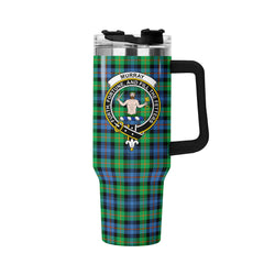 Murray of Atholl Ancient Tartan Crest 40 oz Insulated Tumbler with Handle