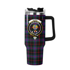 Nairn Tartan Crest 40 oz Insulated Tumbler with Handle
