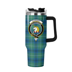Oliphant Ancient Tartan Crest 40 oz Insulated Tumbler with Handle