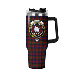 Tennant Tartan Crest 40 oz Insulated Tumbler with Handle