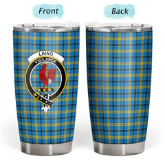 Laing Tartan Crest Tumbler