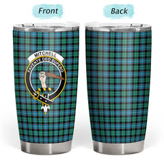 Mitchell Ancient Tartan Crest Tumbler