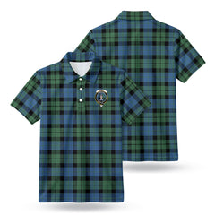 McKay Ancient Tartan Crest Birdseye Mesh Polo Shirt