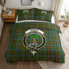 Bisset Tartan Crest Bedding Set