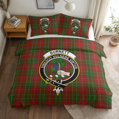 Burnett Tartan Crest Bedding Set