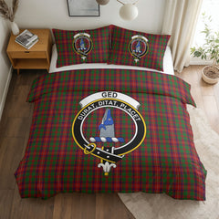 Ged Tartan Crest Bedding Set
