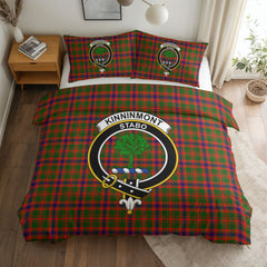 Kinninmont Tartan Crest Bedding Set