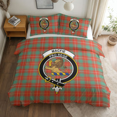 MacFie Ancient Tartan Crest Bedding Set